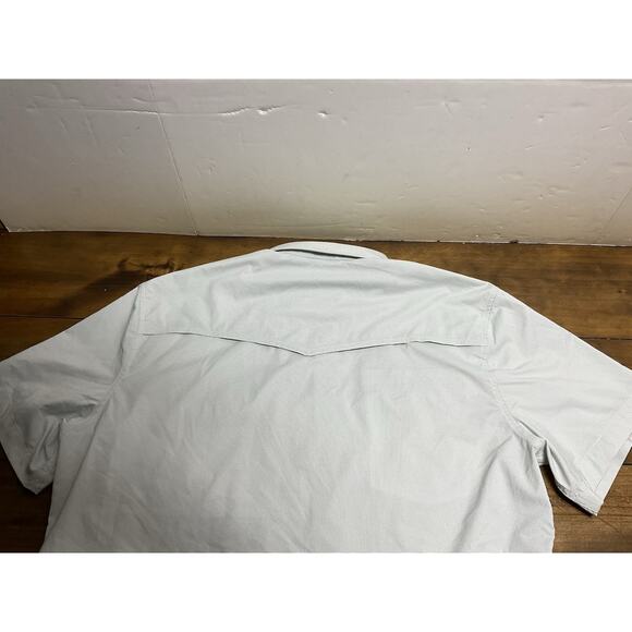 Poncho Shirt Mens XL Slim Fit Mint Green Pearl Snap Western NWT - Picture 11 of 11